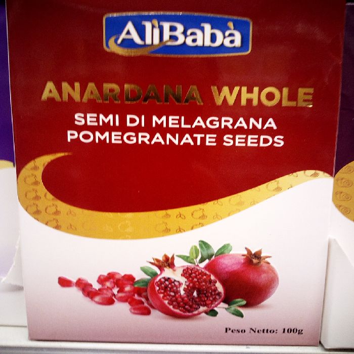 ALI BABA ANARDANA WHOLE SEMI MELOG. 100G