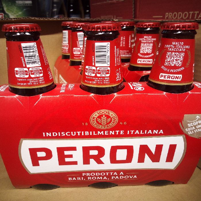 PERONI BIRRA BOTTIGLIA 330 ML