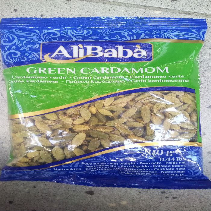 ALI BABA CARDOMOMS GREEN 200GR