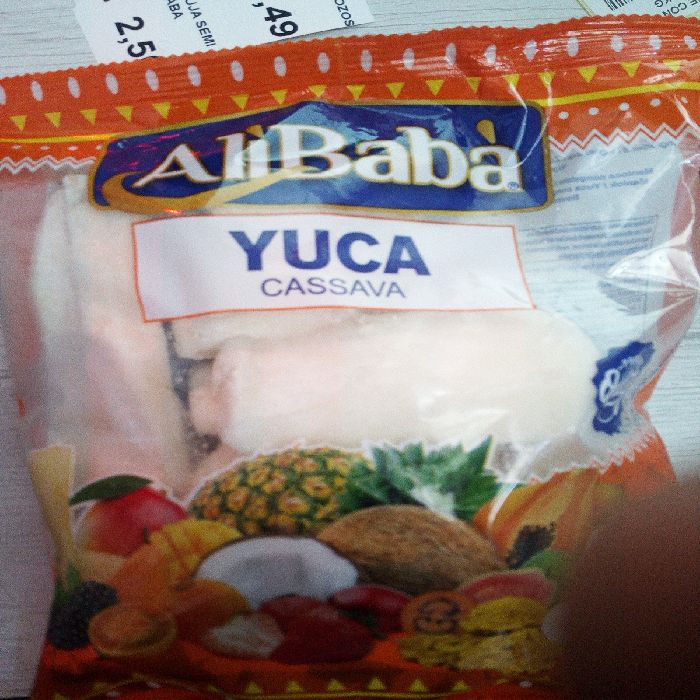 PE GELO MANIOCA YUCA TROZOS 12X500G ALIB