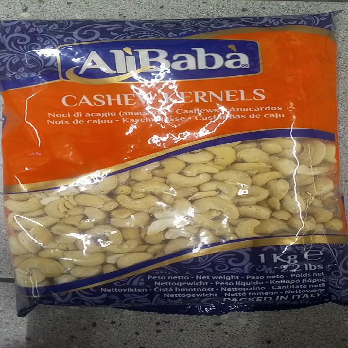 ALI BABA CASHEW KERNELS ANACARDI 1KG