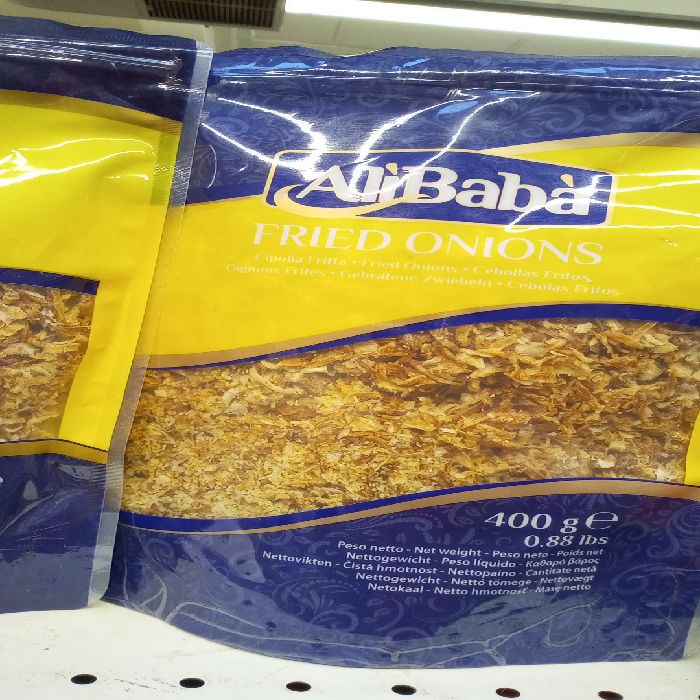 ALI BABA FRIED ONIONS 400G