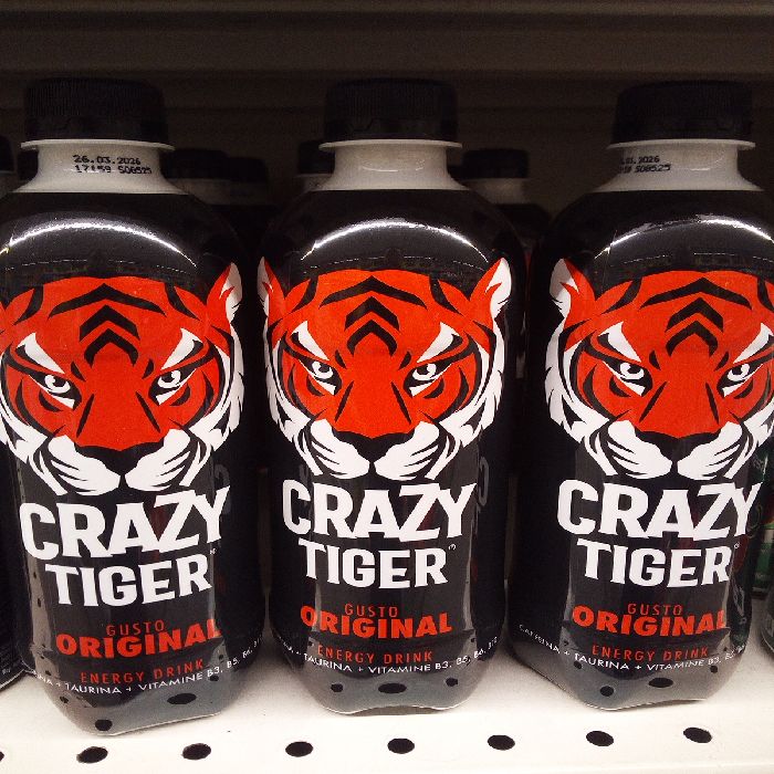 ENERGY DRINK CRAZY TIGER 12X500ML PET