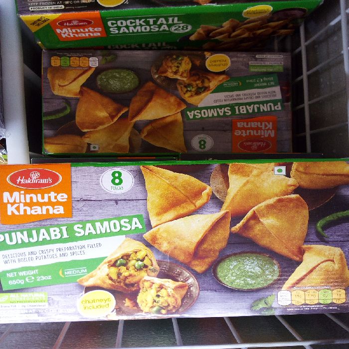 HALDIRAM S SAMOSA PUNJABI CONG. 650GR