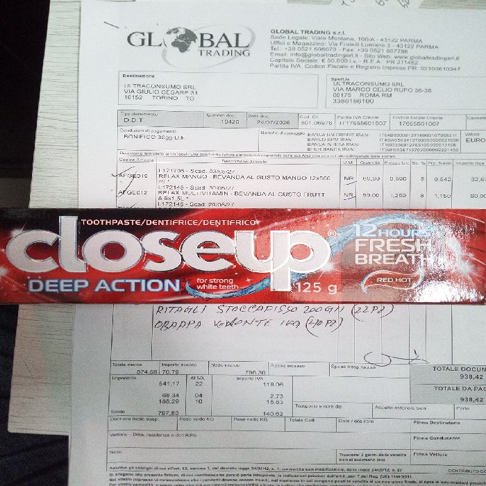 DENTRIFICIO CLOSE UP 125ML